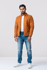 Reversible Quilted Suede/Corduroy Jacket