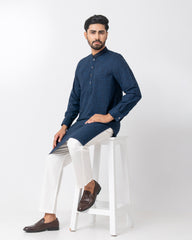 Regular Fit Embroidered Formal Panjabi