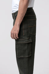 Baggy Fit Green Jeans