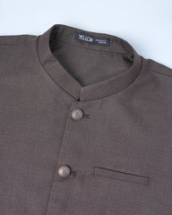 Regular Fit Blended Fabric Formal Waistcoat