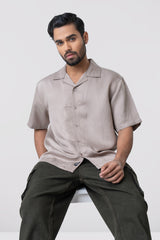 Relaxed Fit Solid Casual Shirt