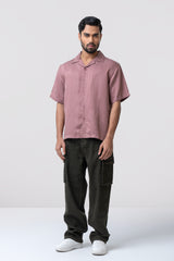 Relaxed Fit Solid Casual Shirt