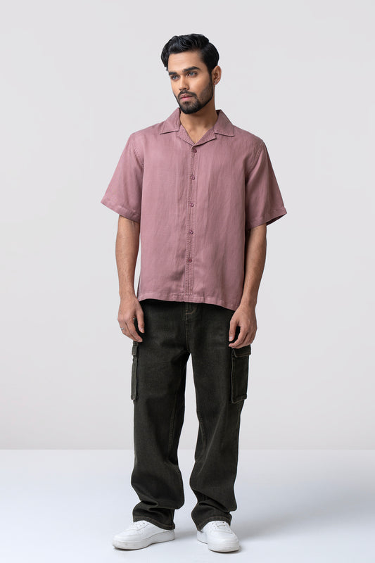 Relaxed Fit Solid Casual Shirt