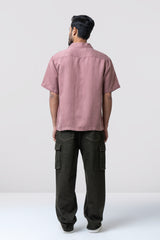 Relaxed Fit Solid Casual Shirt