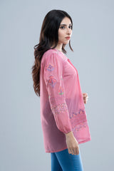 Regular Fit Georgette V-Neck Fashion Top