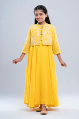 Princess Ethnic Partywear Set (2-4 Years)