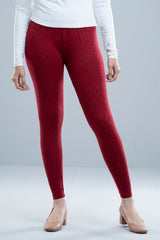 Allover Rotary Printed Leggings