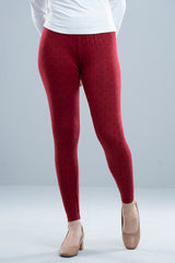Allover Rotary Printed Leggings