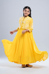 Princess Ethnic Partywear Set (2-4 Years)