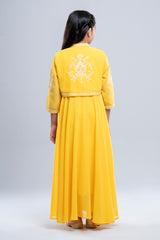 Princess Ethnic Partywear Set (6-8 Years)