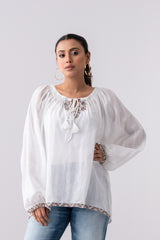 Oversized Fit Cotton Fashion Top