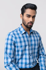Regular Fit Checkered Templeton Formal Shirt