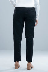 Slim Fit Embroidered Denim