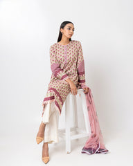 Smart Fit Printed Two-Piece Lawn