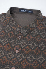 Regular Fit Printed Cotton Panjabi