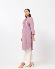 Relaxed Fit Embroidered One-Piece Ethnic Kurta