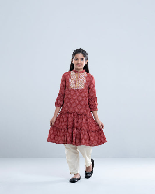 Girls' Ethnic Top (6-8 Years)