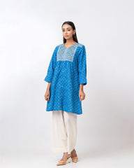 Smart Fit Embroidered Ethnic Kurti