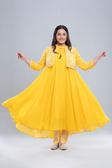 Princess Ethnic Partywear Set (10-14 Years)