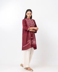 Relaxed Fit Embroidered Ethnic Kurti
