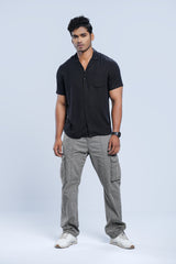 Regular Fit Solid Casual Shirt