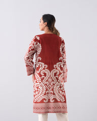 Relaxed Fit Printed One-Piece Lawn Kurta