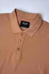 Relaxed Fit Solid Polo Shirt