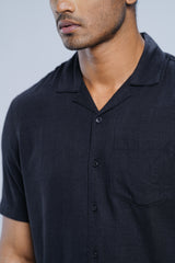 Regular Fit Solid Casual Shirt