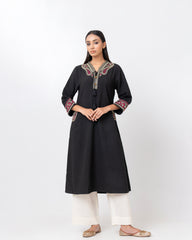 Smart Fit Embroidered One-Piece Ethnic Kurta
