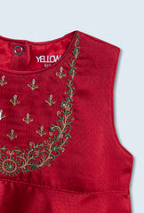 Newborn Girls Ethnic Partywear Set (6-18 Months)