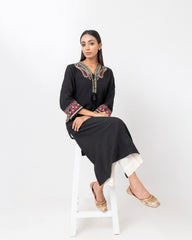 Smart Fit Embroidered One-Piece Ethnic Kurta