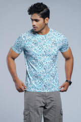 Regular Fit Printed Cotton T-shirt