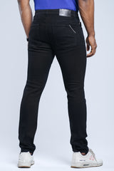 Slim Fit Black Selvedge Jeans