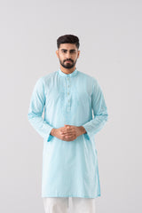 Regular Fit Embroidered Semi-Formal Panjabi