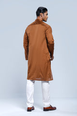 Regular Fit Dobby Fabric Semi-Formal Panjabi