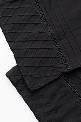 Smart Fit Pintuck-Detailed Palazzo - Mystika