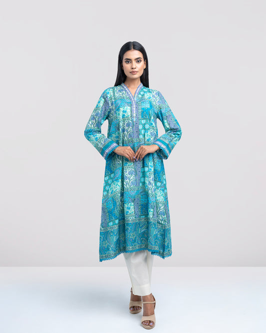 Smart Fit Digitally Printed One Piece Lawn Kurta