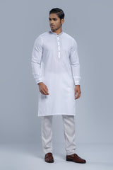 Regular Fit Embroidered Semi-Formal Panjabi