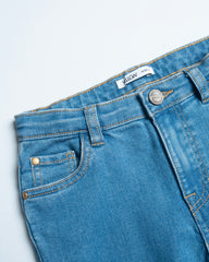Girls' Denim Bottom (6-8 Years)