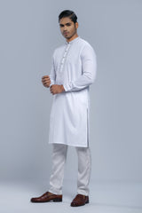 Regular Fit Embroidered Semi-Formal Panjabi