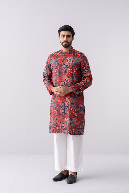 Regular Fit Cotton Panjabi
