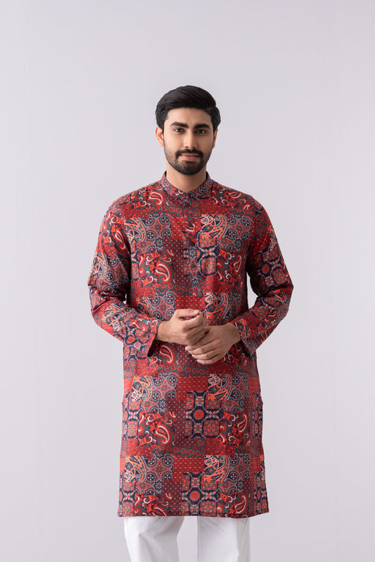 Regular Fit Cotton Panjabi