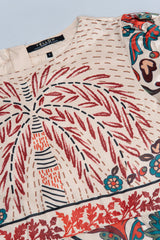 Tropical Printed Long Dress