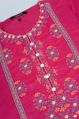 Smart Fit Embroidered Ethnic Kurta