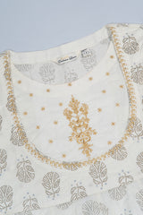 Smart Fit Embroidered Two-Piece Lawn with Silk Dupatta