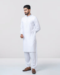 Regular Fit Embroidered Semi-Formal Kabli Set