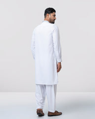 Regular Fit Embroidered Semi-Formal Kabli Set