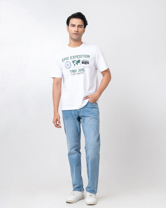 Relaxed Fit Printed T-Shirt