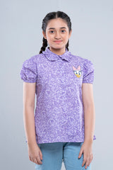 Junior Girls Western Fashion Top (10-14 Years) - Disney