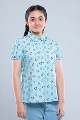 Junior Girls Western Fashion Top (10-14 Years) - Disney